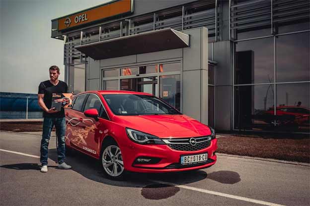 Čaba Silađi i Nova Opel Astra